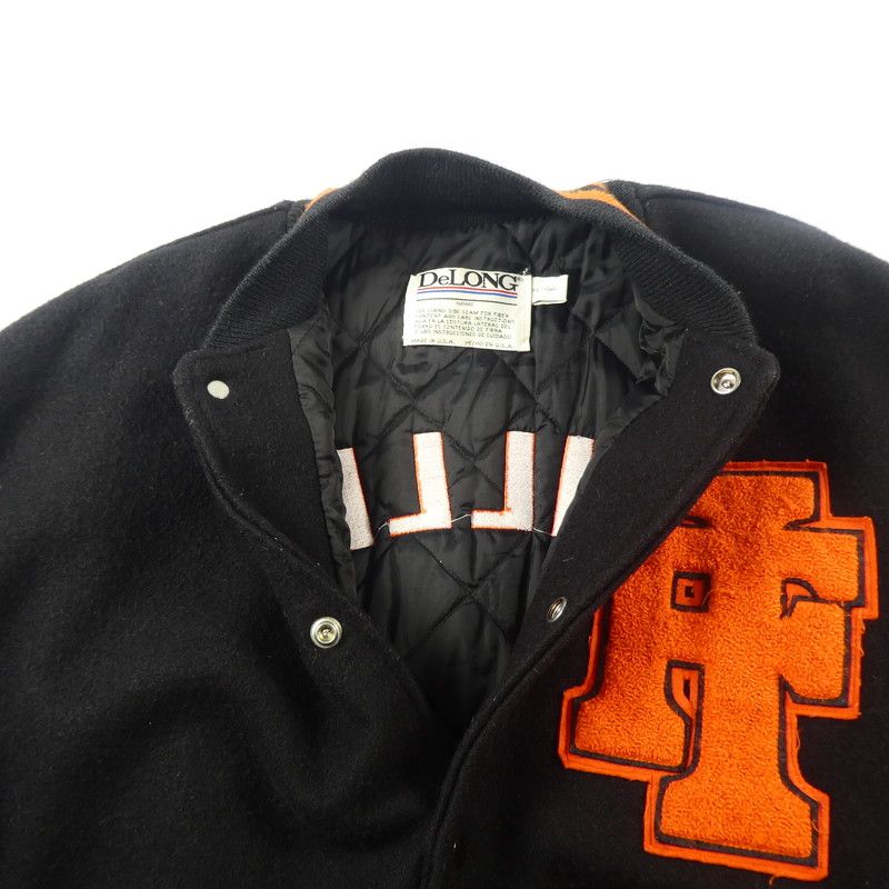 姫路東店】 中古 DeLONG | デロング スタジャン 90S ブラック 【093