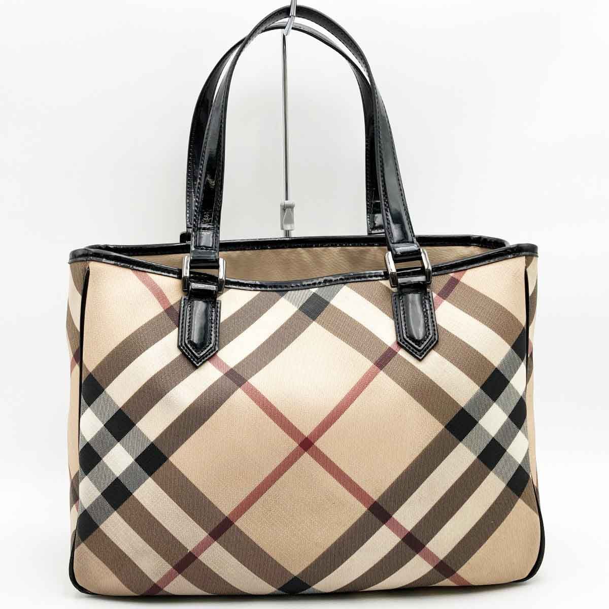 BURBERRY バーバリー トートバッグ ハンドバッグ 肩掛け バッグ ハウス ...