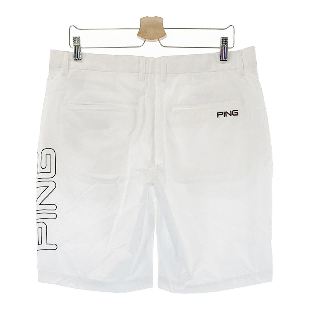 PING ハーフパンツ　ホワイト　ゴルフ　メンズ　サイズLL サイズ：LL PING ピン ハーフパンツ ホワイト系 [240101324848