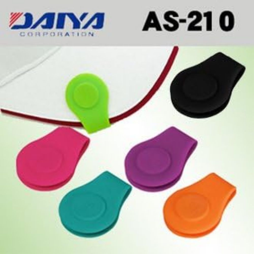 ダイヤ(DAIYA) シリコンマーカークリップ ターコイズ AS-210 g6bh9ry e-tee_dy-as-210