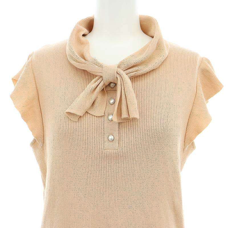 ☆新品☆Rene☆パール ニット ショートパンツ☆36☆ホワイト☆ 【公式