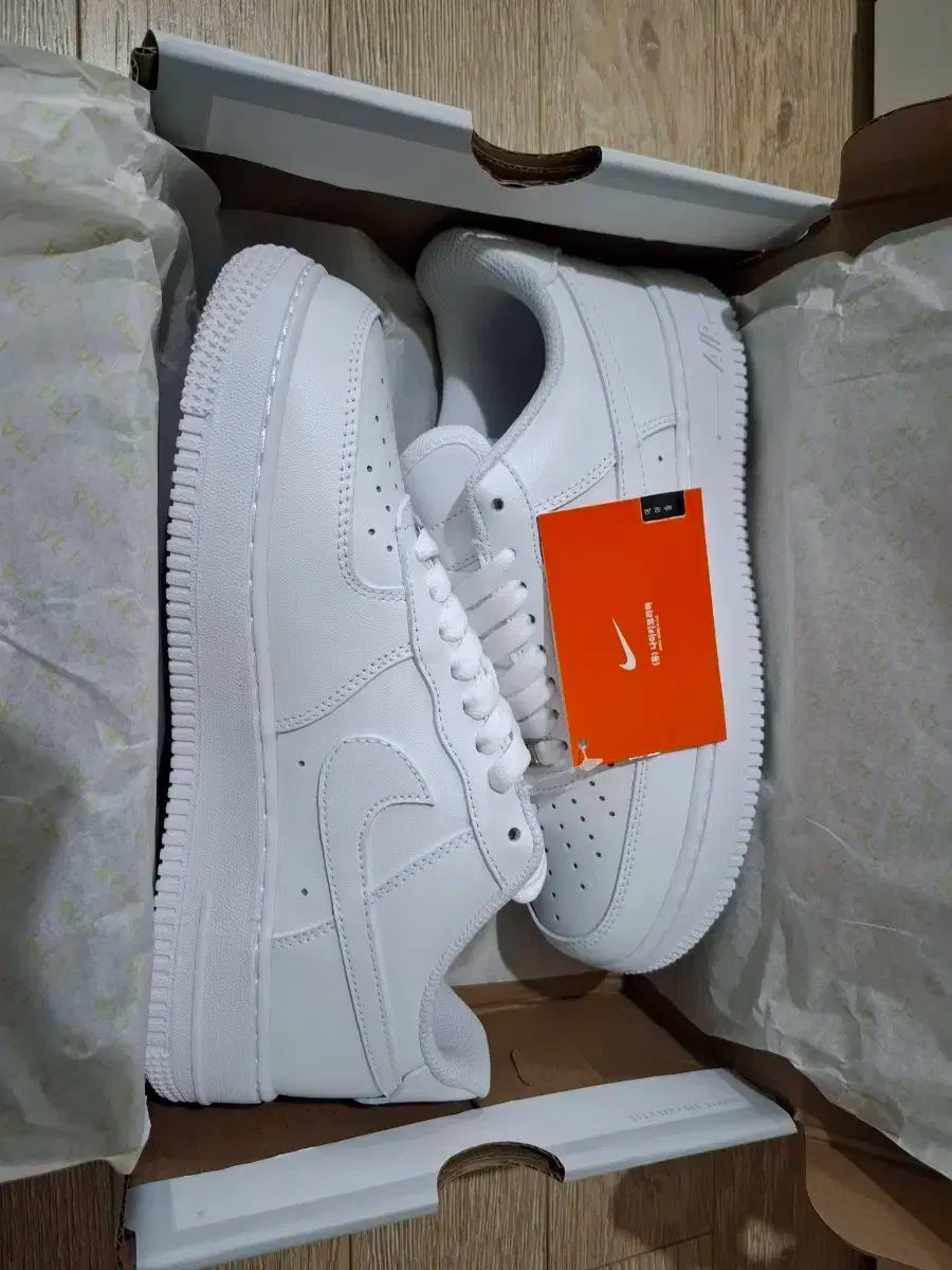 NIKE ナイキ エアフォース ロー 白 255mm