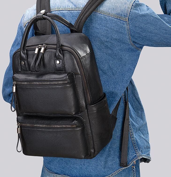 メンズバング 牛革 バックパック リュックサック 大容量 PC対応 通勤鞄