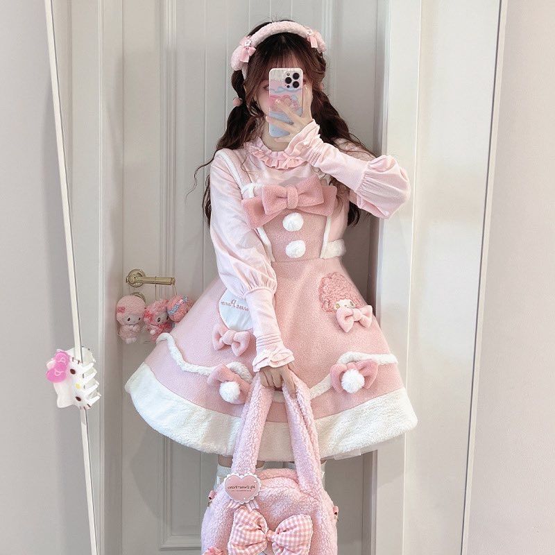 サンリオ 海外限定 シナモロール ピアノ コラボ 限定 ロリータ 