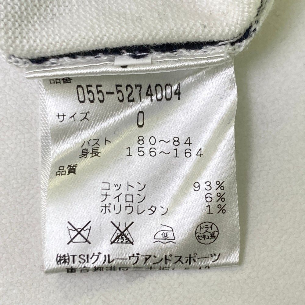 サイズ：0 PEARLY GATES パーリーゲイツ タートルネックニットセーター