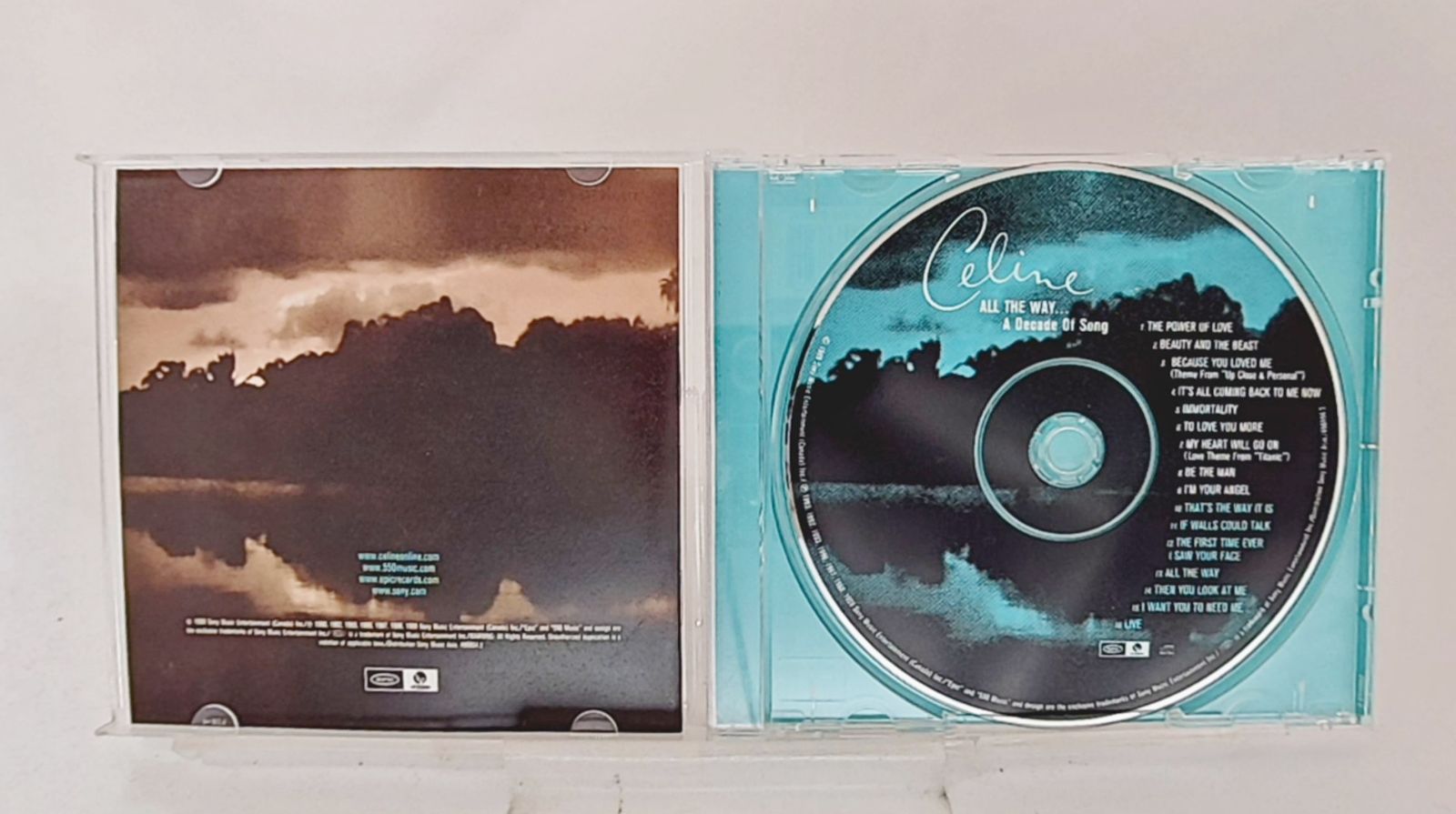 輸入盤CD☆セリーヌ・ディオン/Celine Dion□ All the Waya Decade
