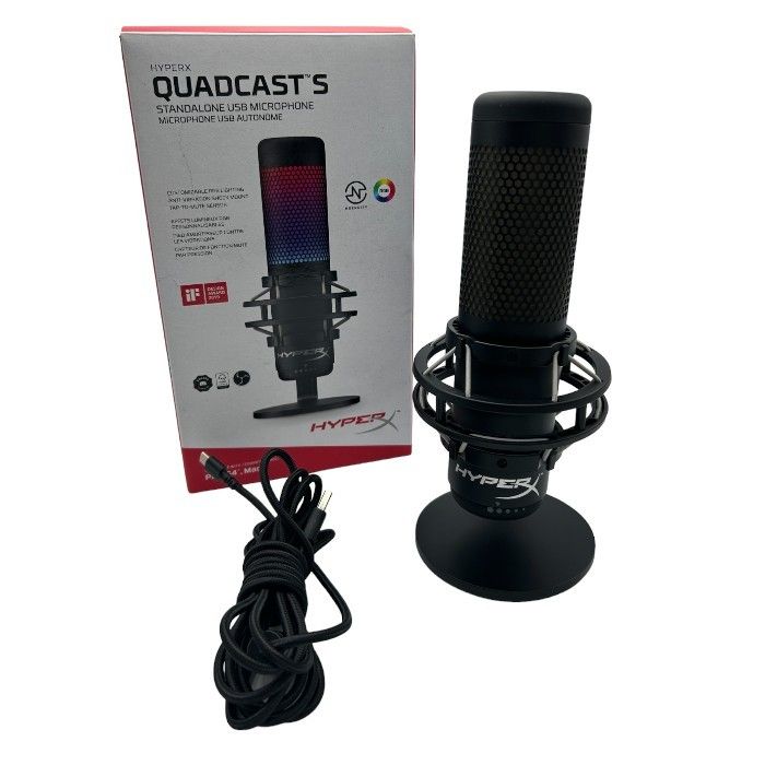 楽天市場】HyperX QuadCast 2 S コンデンサーマイク USBマイク