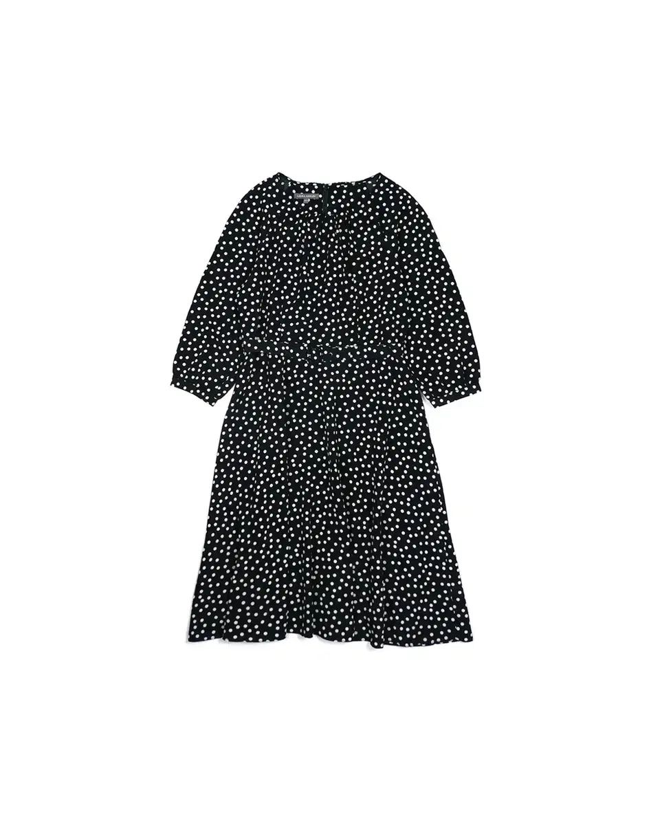 Laura ashley dot chiffon dress