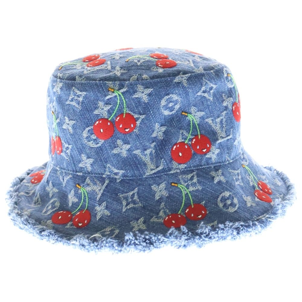 Louis Vuitton デニムブルーバケットハット LOUIS VUITTON （未使用保管品）ルイ ヴィトン バケットハット