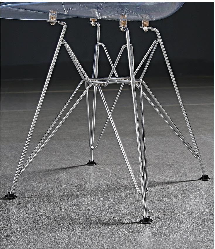 【期間限定価格!!!】 デザイナーファッション ホームオフィスチェア 北欧スタイル リビングルームチェア クチェア 簡単な組み立て ファブリッ 小さくて軽い シェルチェア 透明 イームズダイニングチェア 2 生産終了