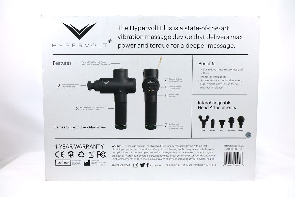 HYPERICE HYPERVOLT PLUS ハイパーアイス ハイパーボルト プラス 