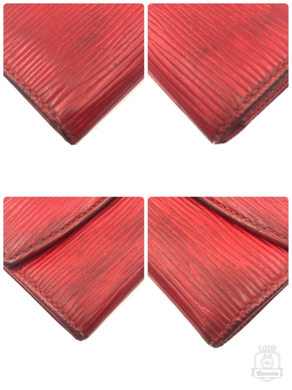 LOUIS VUITTON ルイヴィトン エピ カスティリアンレッド