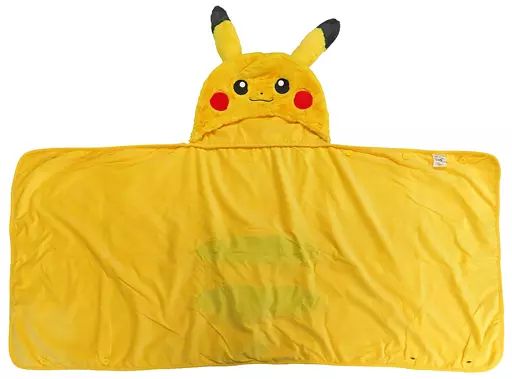 抱き枕カバー・シーツ・ブランケット　ピカチュウ ふわふわブランケット 「ポケットモンスター」 ポケモンセンター限定 中古】抱き枕カバー・シーツ・ブランケット ピカチュウ ふわふわ