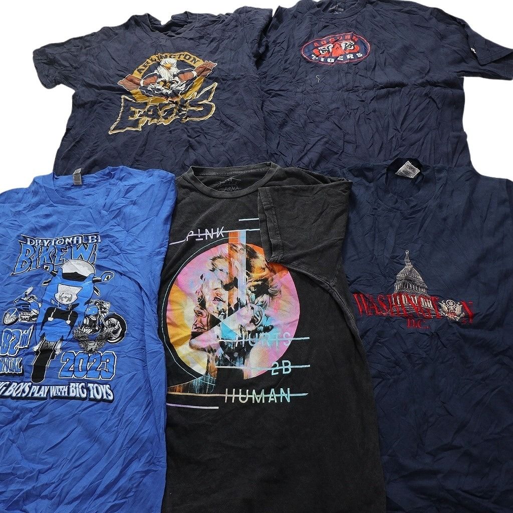 英文字プリント 古着