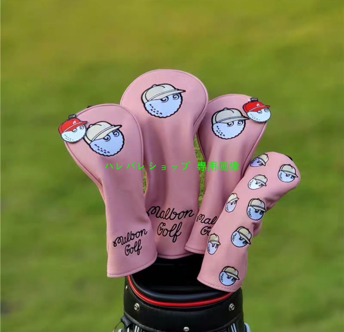 大人気新品4点セット】野球帽Malbon Golfマルボンゴルフカバー
