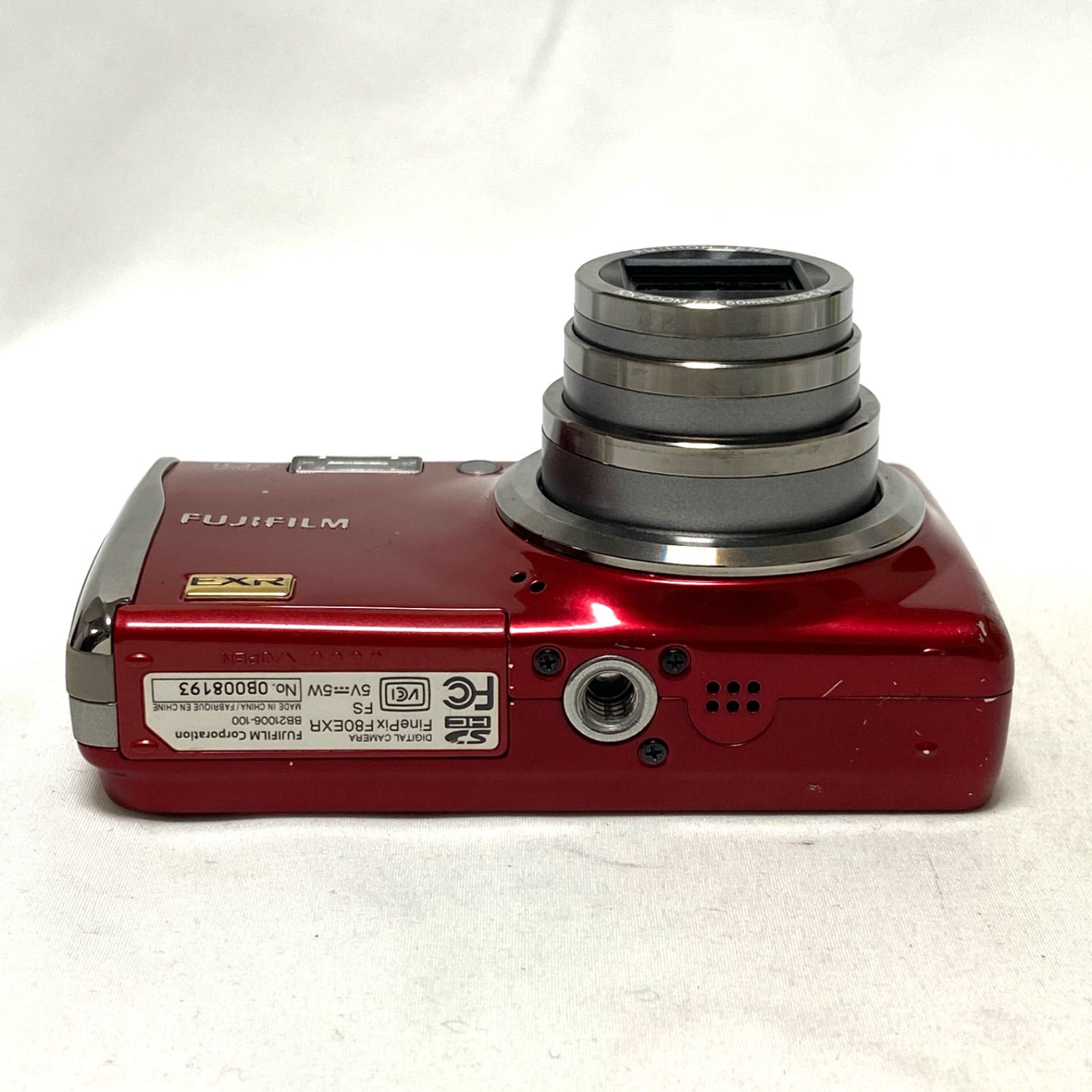 FUJIFILM FINEPIX F80 EXR レッド フジフィルム ファインピックス