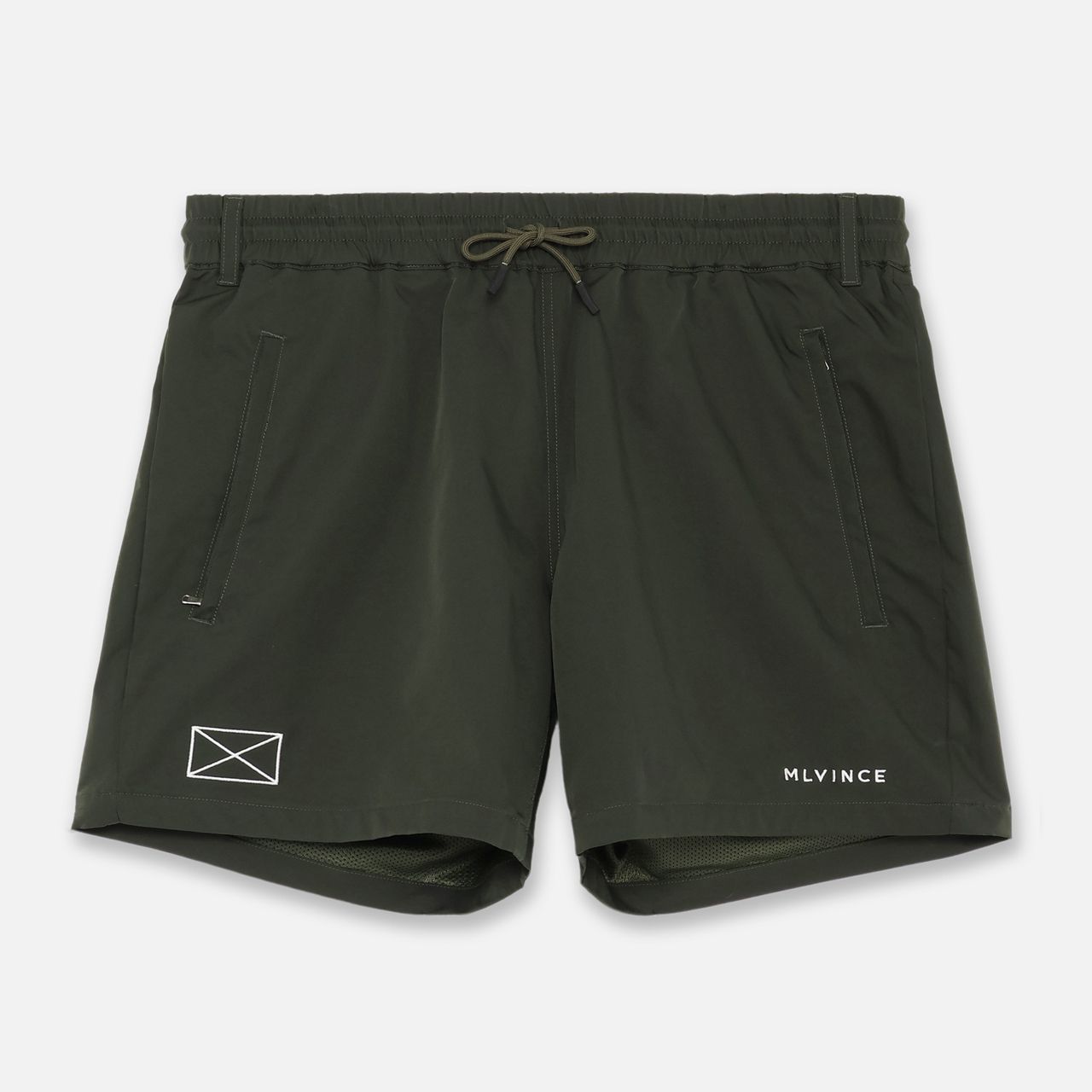 MLVINCE メルヴィンス LIMONTA CLASSIC LOGO SHORTS OLIVE - メルカリ