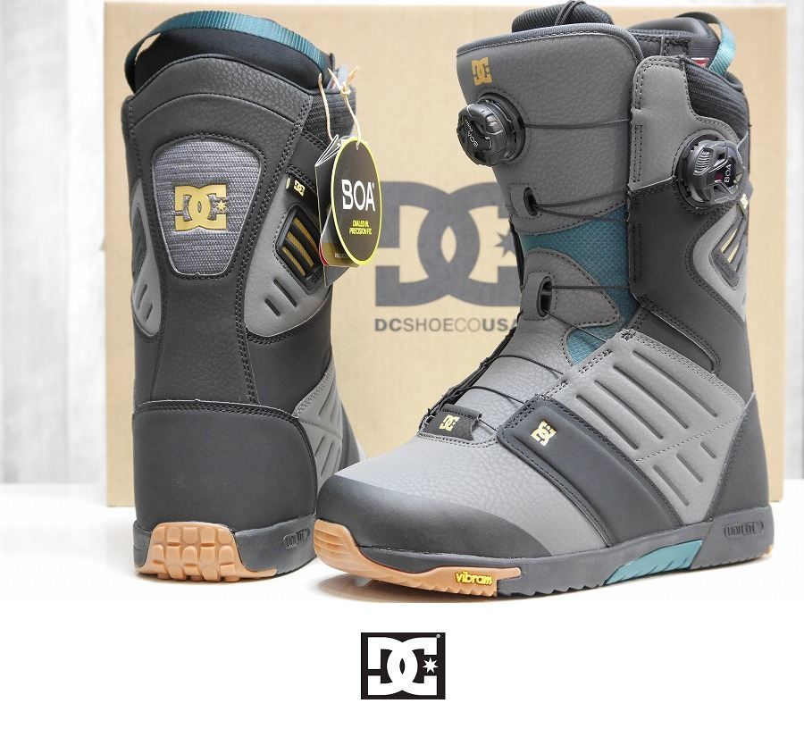 26 DC JUDGE - 27.0 GREY 正規品 スノーボード ブーツ ダブルボア