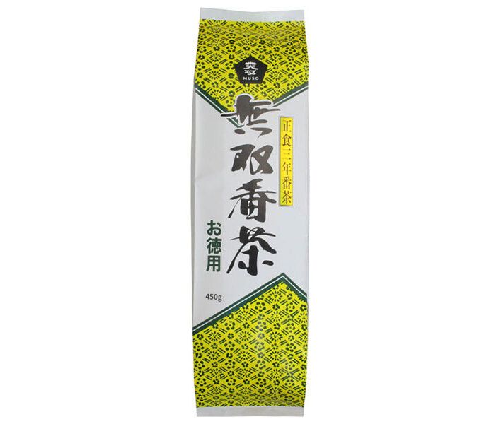 ムソー 無双番茶 徳用 450g×16本入｜ 有機 番茶 茶 ほうじ茶