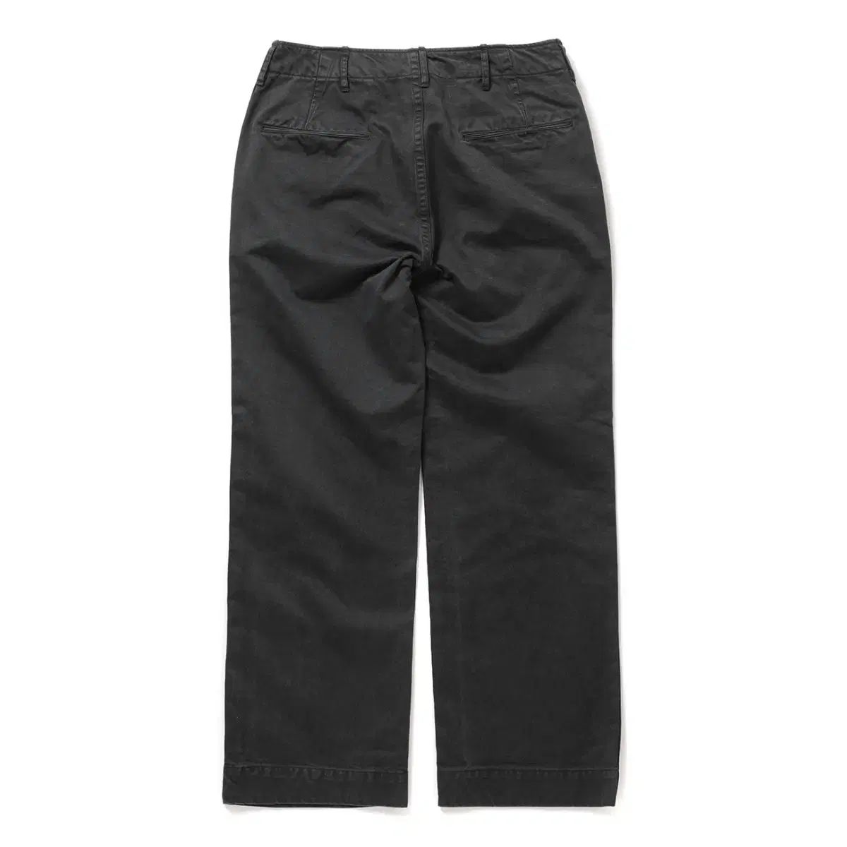 AURALEE オーラリー ダイド ナロー チノ ブラック 5