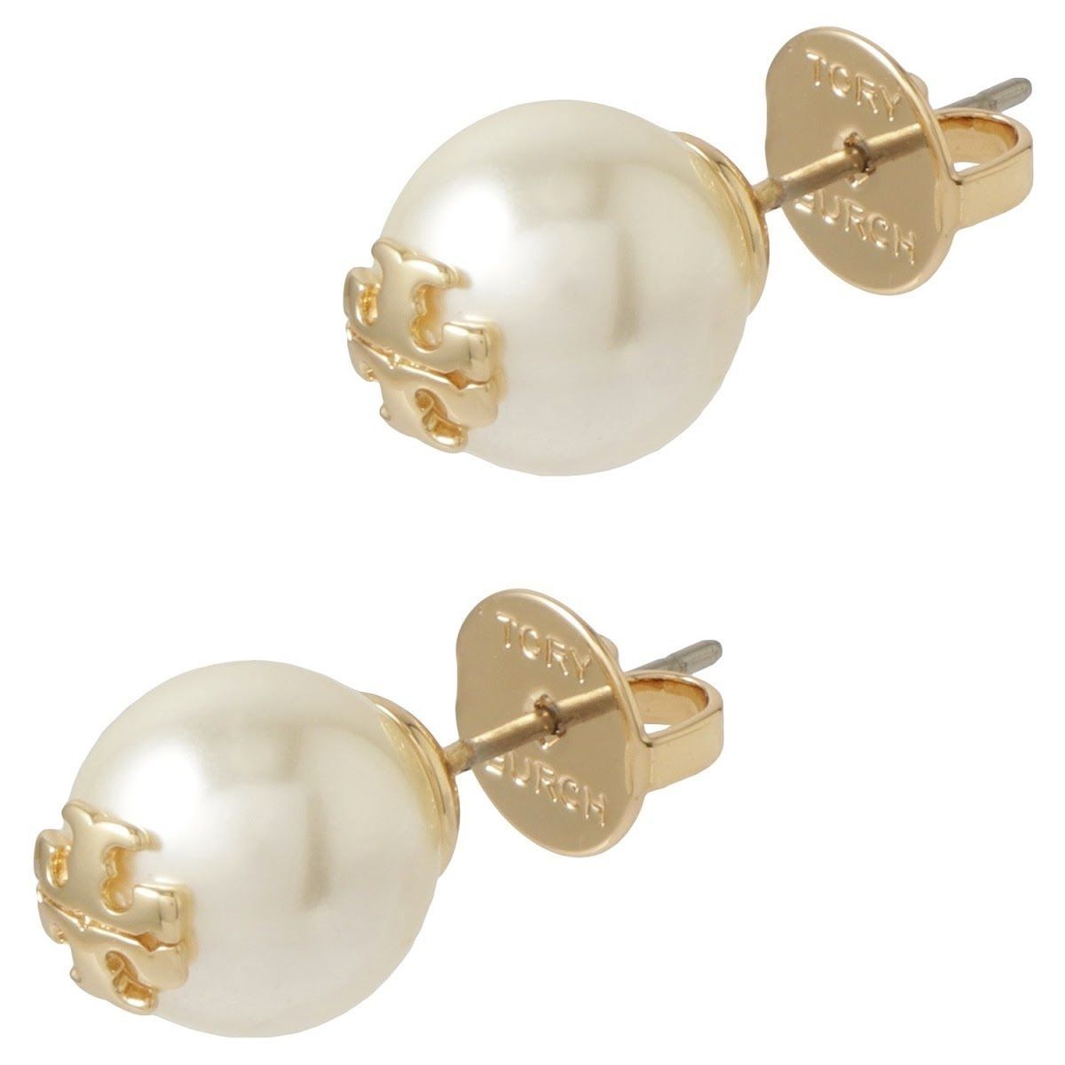 トリーバーチ 18151 110 ピアス KIRA PEARL 色:IVORY/TORY GOLD - メルカリ