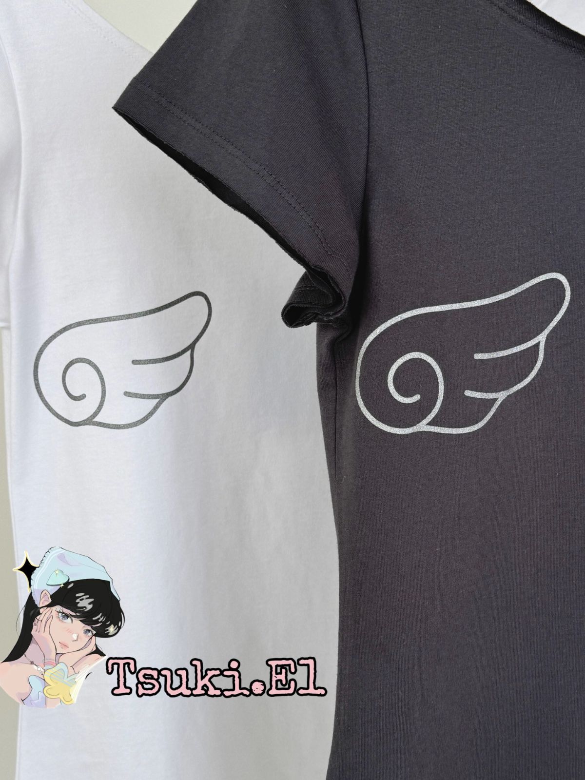 新品 韓国 COYSEIO コイセイオ WING T-SHIRT 人気 半袖 Tシャツ