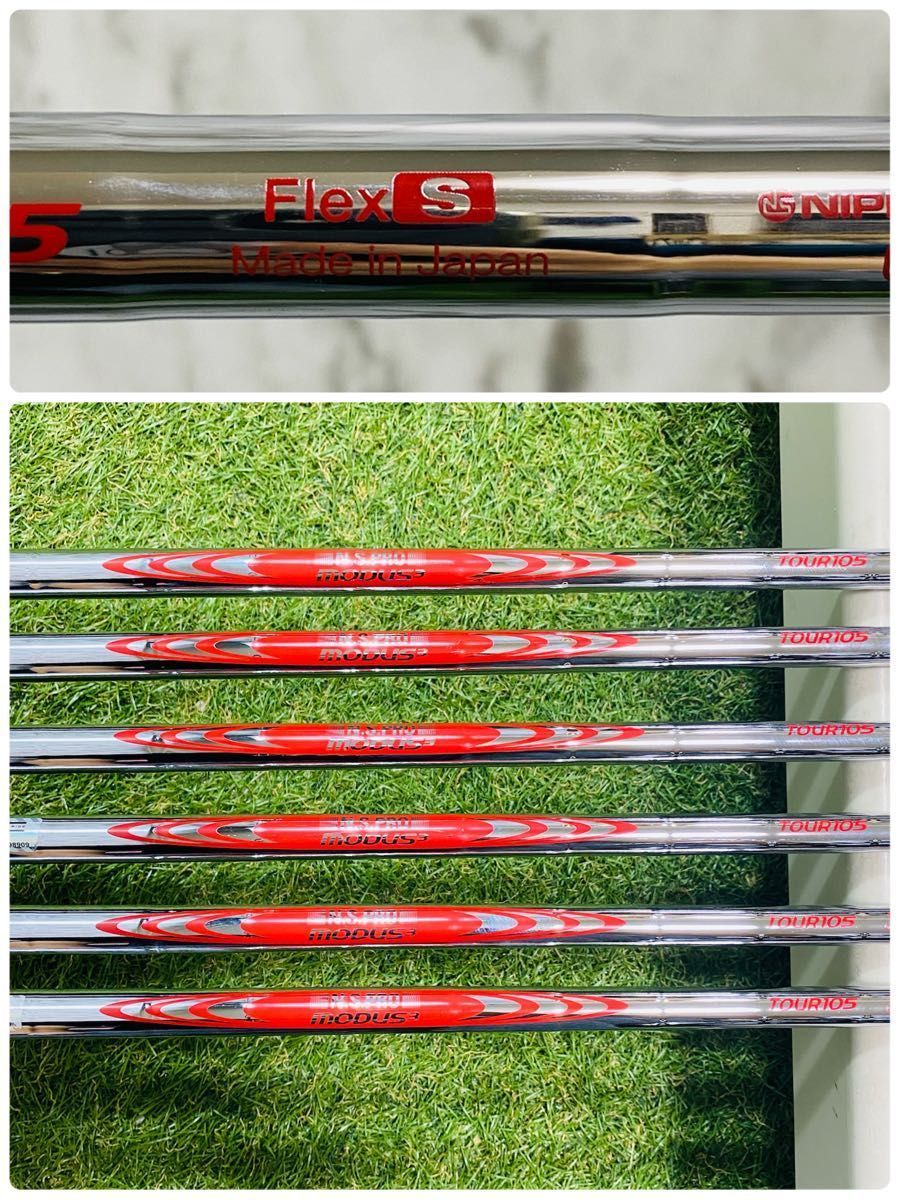 美品】グローブライド オノフ クロ 2024 メンズアイアンセット 6本 S