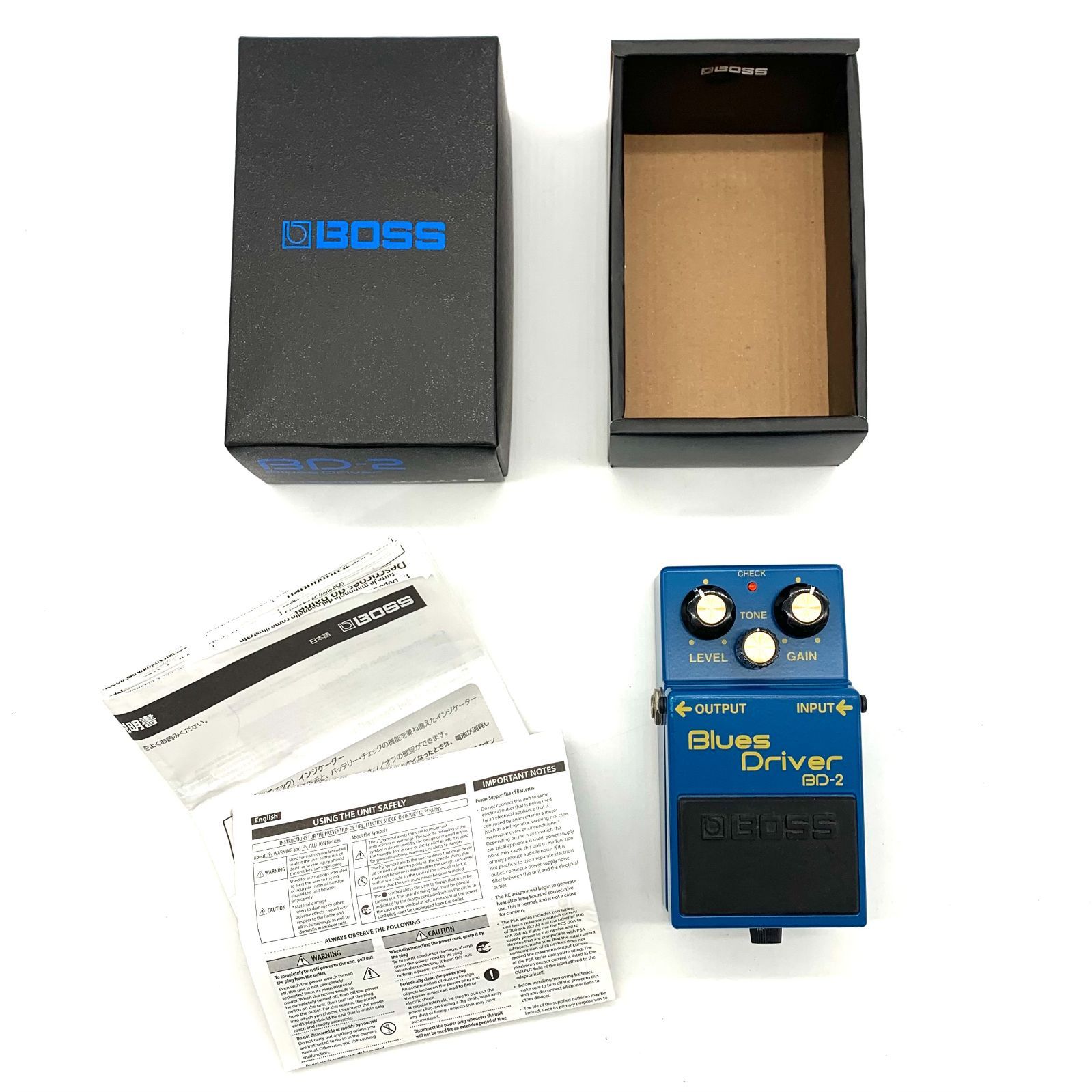BOSS BD-2 Blues D（現行付属品完備・ほぼ未使用） Amazon.com: Boss BD-2 Blues Driver Guitar Effects Pedal