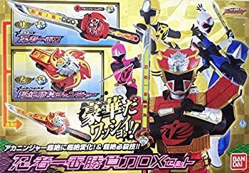 【-非常に良い】バンダイ 手裏剣戦隊ニンニンジャー 忍者一番勝負刀DXセット