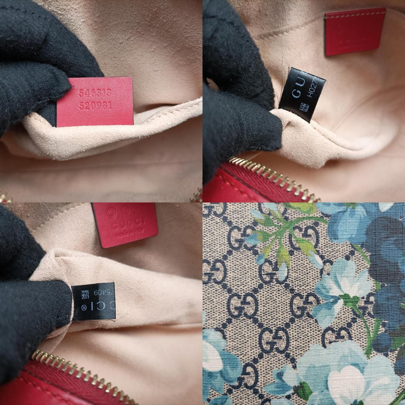 グッチGucciGGブルームスベージュ×マルチ PVCコーティングキャンバス546313H027175409