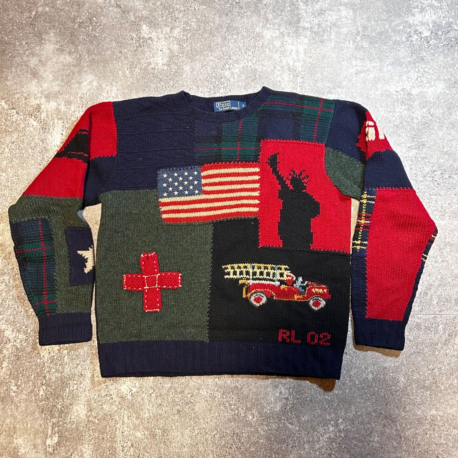 最終値下 90s POLO by Ralph Lauren HAND KNIT 90's 