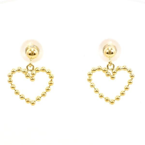 K18YG ピアス Earring 総重量約0.6g