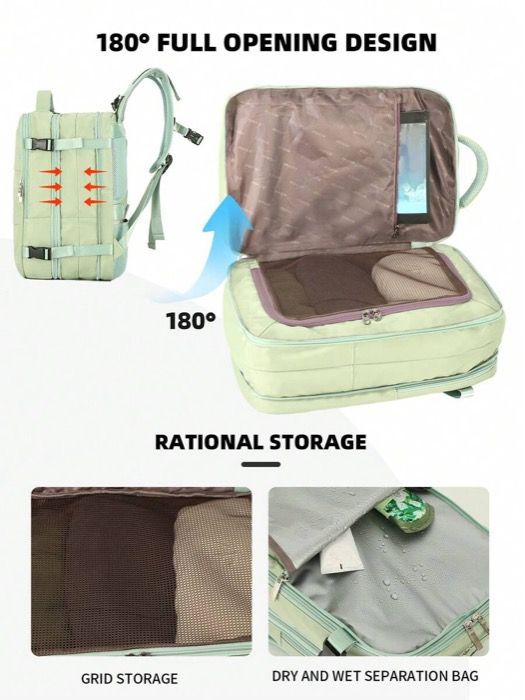 バッグ メンズ バックパック 真空圧縮バックパック - 大容量 拡張 なトラベルバックパック 航空会社承認 ウィークエンダーバッグ 学生用スクールバッグ 入学祝いのギフト