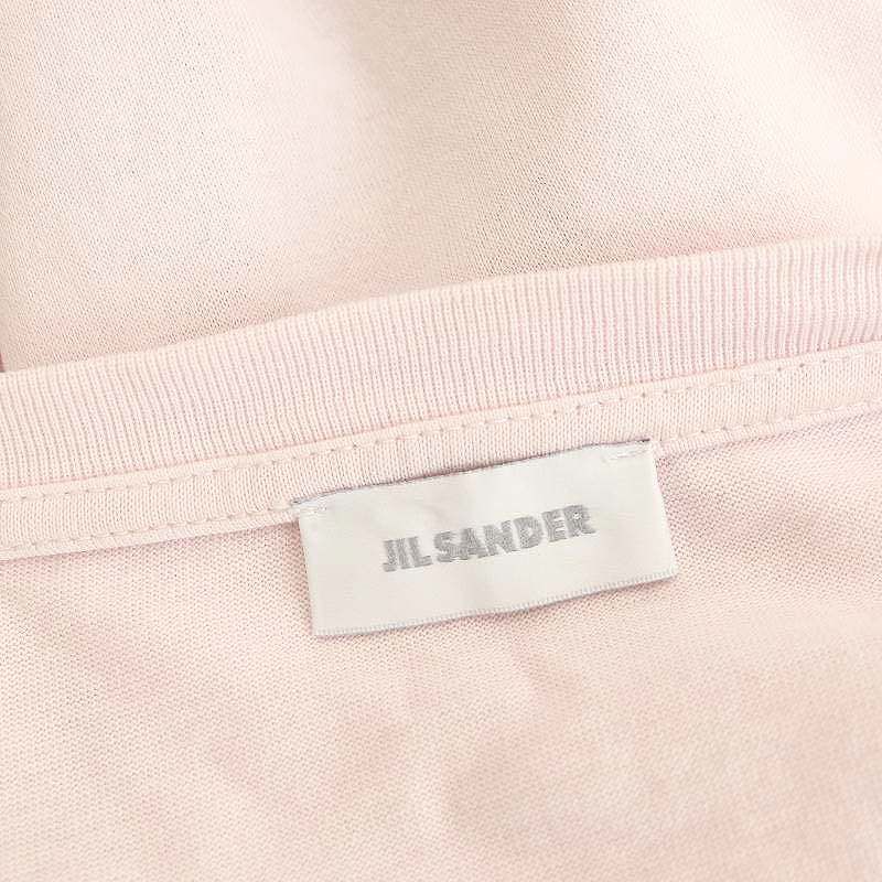 ジルサンダー JIL SANDER レイヤードコットンロングスリーブTシャツ カットソー 長袖 S ライトピンク /ES ■OS ジルサンダー JIL SANDER レイヤードコットンロングスリーブT