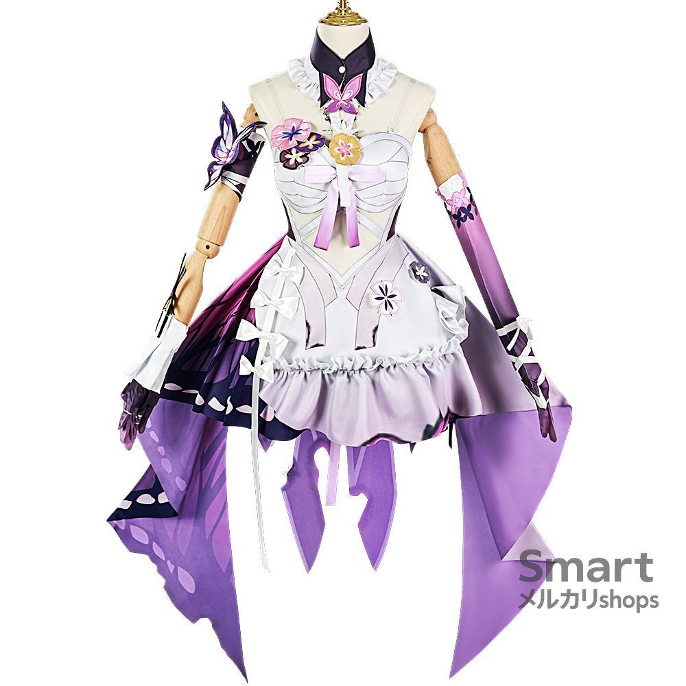 コスプレ 衣装 崩壊スターレイル 遐蝶 スーツ風 ゲーム アニメ キャラクター 仮装 舞台 コスチューム レディース M251014-4