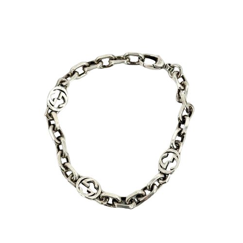♪ GUCCI グッチ インターロッキングG チェーン ブレスレット ♪ GUCCI グッチ インターロッキングG チェーン ブレスレット