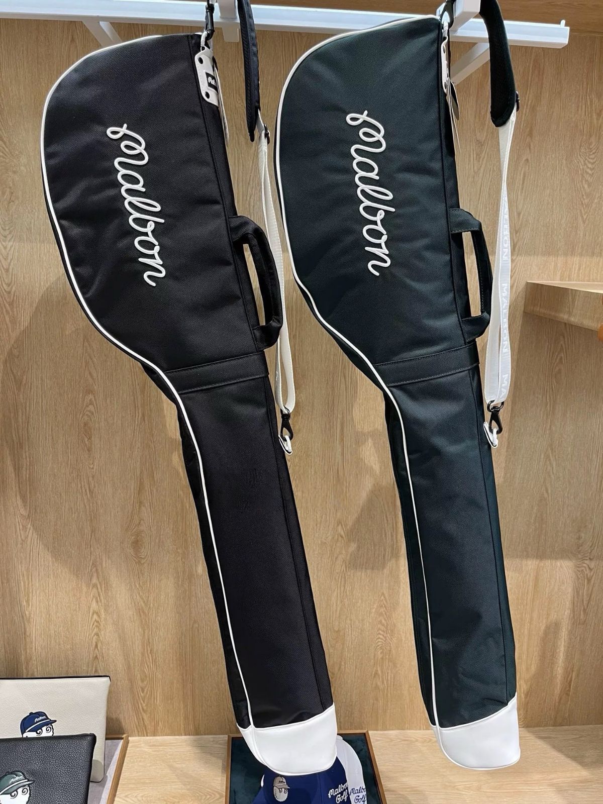 MALBON GOLF 折りたたみ クラブケース ゴルフバッグ 軽量防水