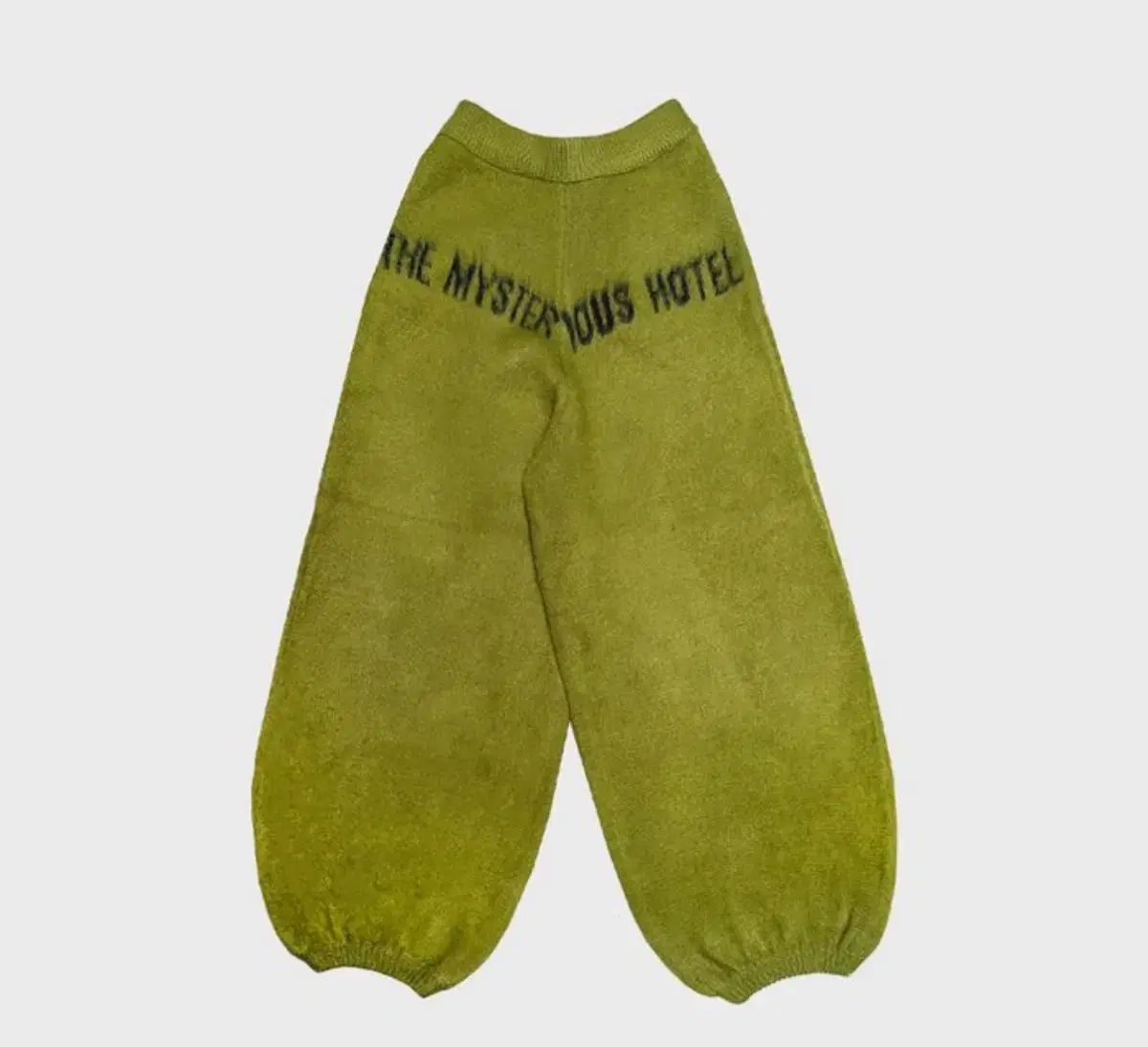 THE MYSTERIOUS HOTEL ザ ミステリアス ホテル hotel knit pants