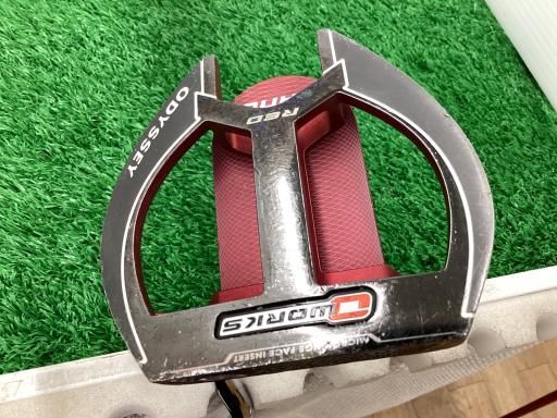 オデッセイ O WORKS RED 2 BALL FANG 34インチ パター PT スチール フレックスその他 メンズ 男性用 右利き 右用 Dランク ゴルフクラブ