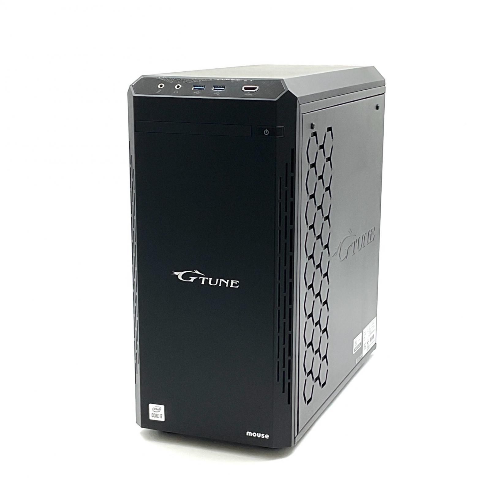 MouseComputer G-Tune i7-10700 CPU 2.90GHz 16GB M.2 SSD 1TB NVIDIA GeForce RTX 3060 動作 済 全額返金保証 最速発送