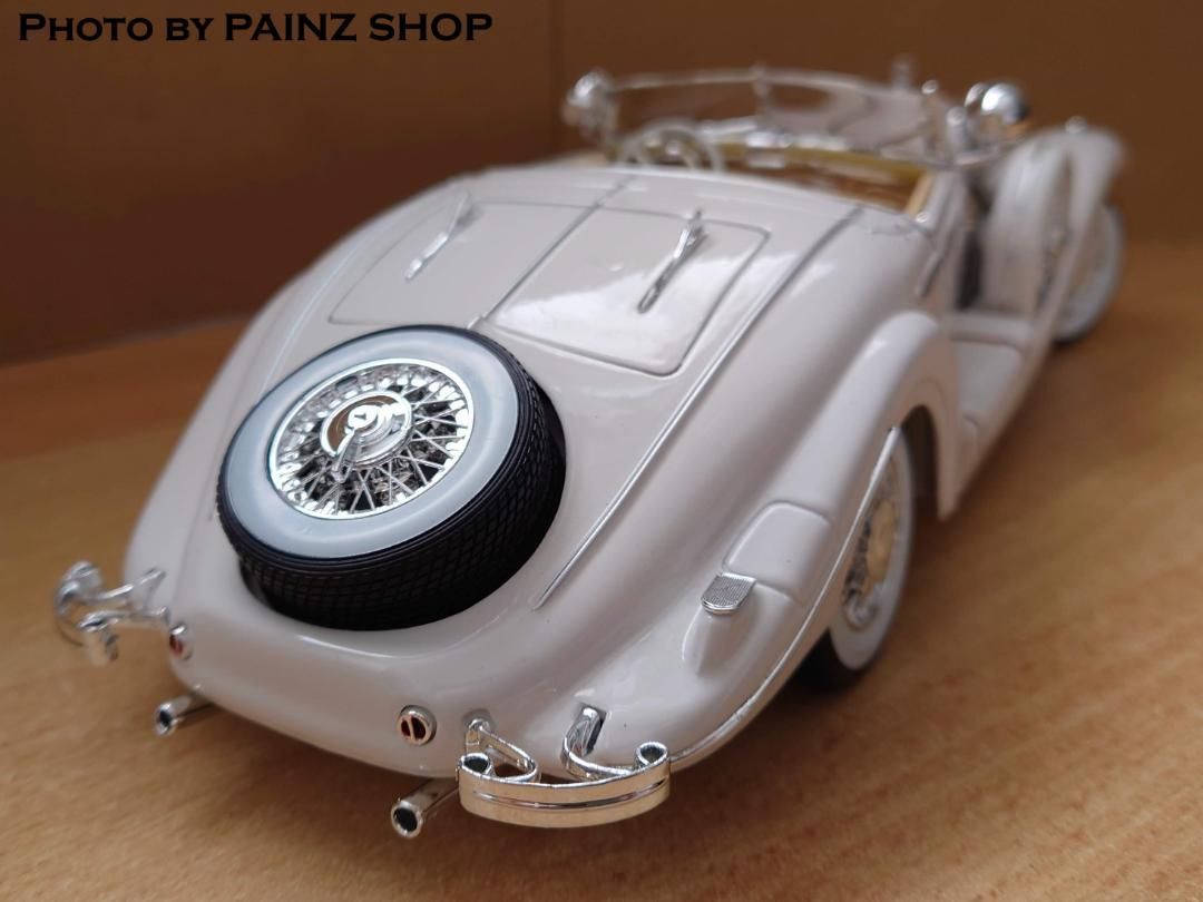 1/18 メルセデスベンツ500K 白 Specialroadster1936 - メルカリ