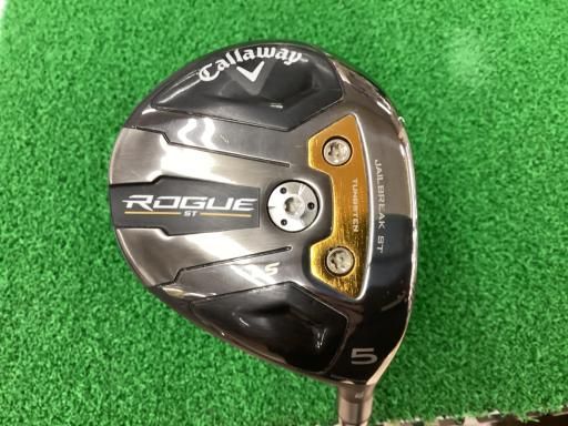 キャロウェイ ROGUE ST LS 5W フェアウェイウッド FW 純正特注シャフト フレックスS メンズ 男性用 右利き 右用 Dランク ゴルフクラブ