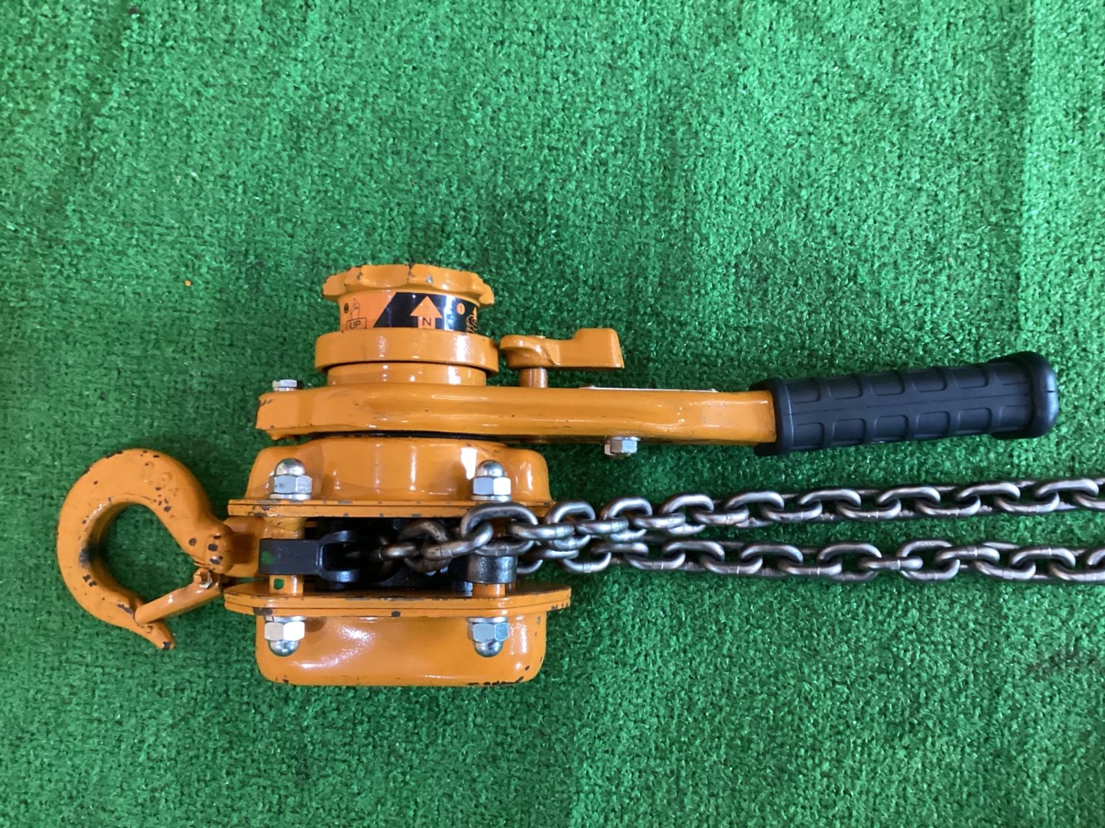 レバーブロック0.8t キトーレバーブロック0.8t×2台セット ③