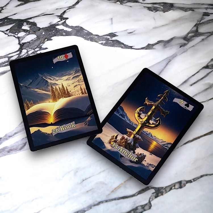 ゴールデンルノルマンカード ❤︎ 大人ぽい ❤︎ ユニセックス ❤︎ ルノルマン ゴールデンルノルマンカード ❤︎ 大人っぽい ❤︎ ユニセックス