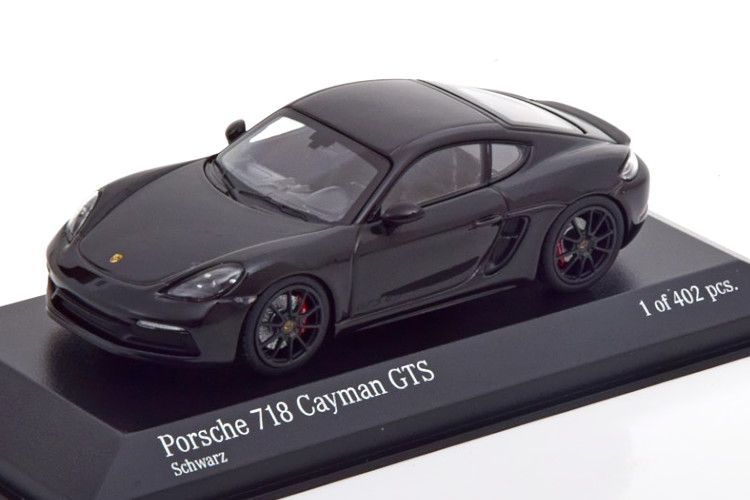 ミニチャンプス 1/43 ポルシェ 718 982 ケイマン GTS 2020 ブラック