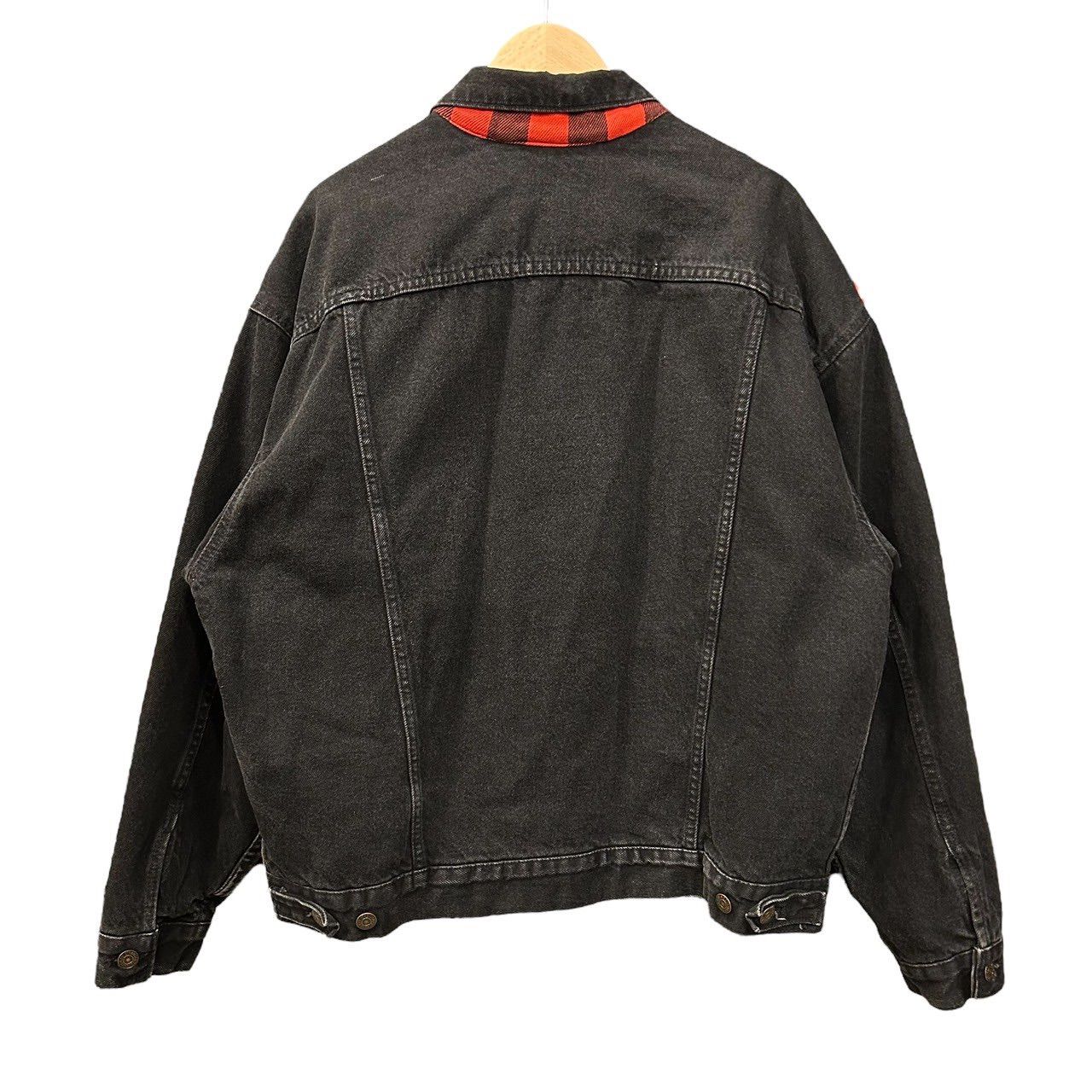Levi's 70417 9420 USA製 ブラックデニムジャケット 厚手 80-90\u0027s リーバイス 70417 USA製 ブラックデニムジャケット 80s