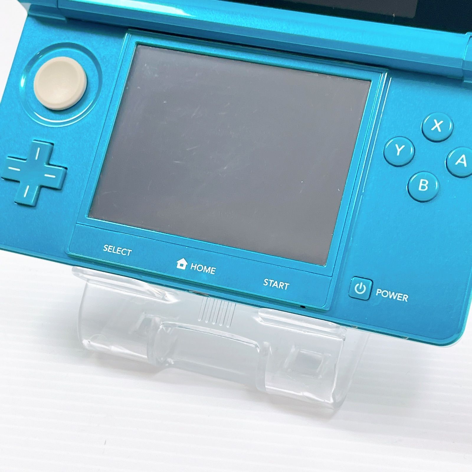 ニンテンドー 3DS アクアブルー 遊べるセット 動作確認済み 良品