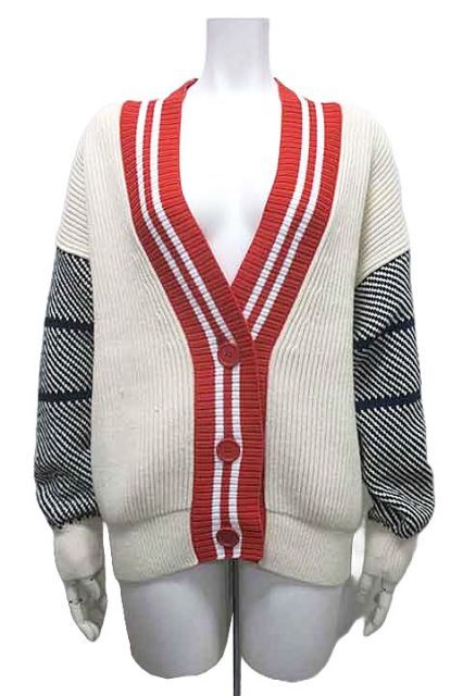 【中古】SPORTMAX CODE スポーツマックスコード トップス レディース カーディガン ニット オフホワイト M 中古】SPORTMAX CODE スポーツマックスコード トップス