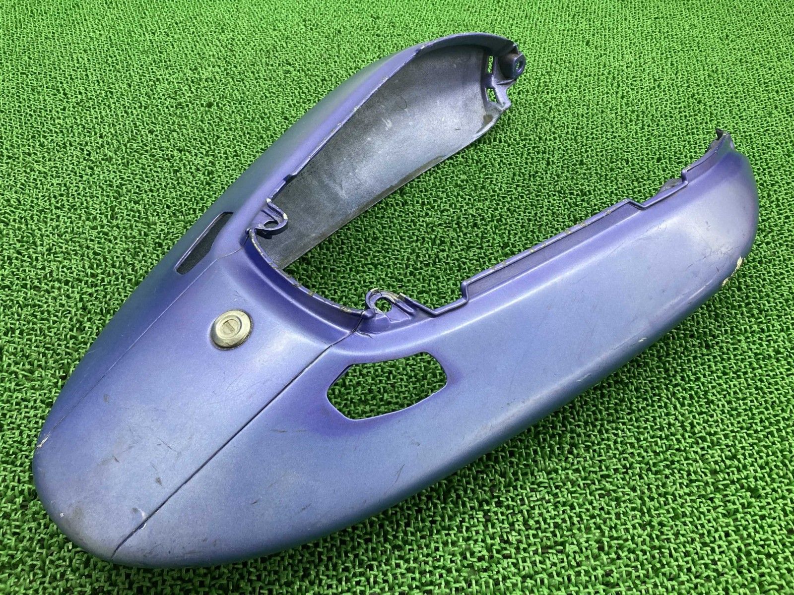 中古 ホンダ 純正 ホーネット250 テールカウル 純正 青M/黒 77211-KEA