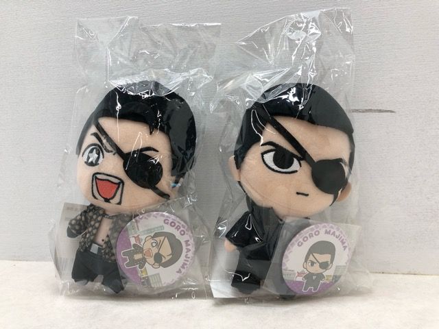 新品未開封　龍が如く 極0 ぬいぐるみ　缶バッジ セット 真島吾朗 Amazon.co.jp: 龍が如く 0 ぬいぐるみ＆缶バッジセット 真島